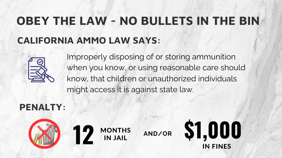 Orange County Ammunition Disposal Service Ammo Guy