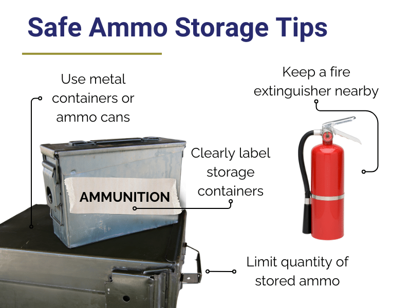 safe ammo storage tips