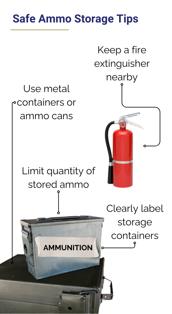 safe ammo storage tips